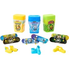 LTG Nova Bfs HTP10 Hot Wheels Skate Ikili Parmak Kaykay Kutusu (Aromalı Sakız Kutusu Temalı)