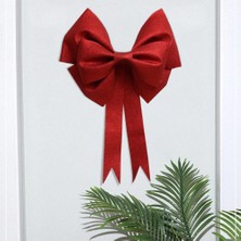LTG Nova Büyük ve Kaliteli Kırmızı Simli Eva Fiyonk Dekor Yılbaşı Doğum Günü Süsü 60 x 65CM