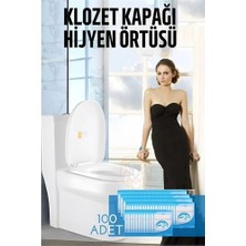 LTG Nova Bfs Klozet Kapağı Kılıfı Hijyenik Tek Kullanımlık 100 Adet