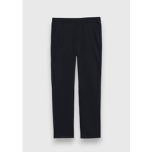 Ramsey Lacivert Düz Dokuma Jogging Fit Casual Pantolon