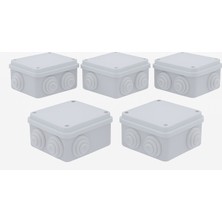 Çetinkaya 10X10X5 cm Sıva Üstü Tıpalı Abs Buat Çp 1040 5 Adet