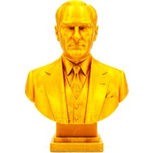 TSC Atatürk Figürü 14 cm Minimal Dekoratif Masaüstü Hediyelik Süs