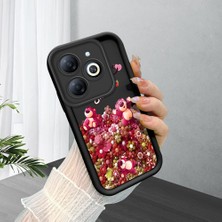 Hontinga Tecno Spark 20 Pro 20C Spark Go 2024 Spark 10 Pro Pop 8 Uyumlu Telefon Kılıfı Düşüme Önleyici Basitlik Anti Düşme Kamera Korumali Smile Siyah Desen Ince Yumuşak Silikon Telefon Kılıfı K2-0057