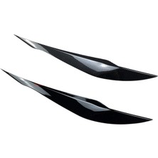 Ramm Bmw F30 Far Kaşı Sağ+Sol - Parlak Karbon