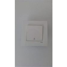 Viko Karre Beyaz Light (ZİL/IŞIK ANAHTARI)(20 ADET)