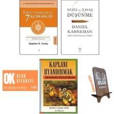 Kaplanı Uyandırmak - Etkili İnsanların 7 Alışkanlığı - Hızlı ve Yavaş Düşünme - 3 Kitap