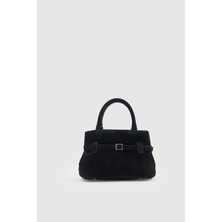 Oggo Suvea Süet Hakiki Deri Çapraz Çanta