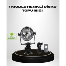 LTG Nova Bfs Ritme Duyarlı LED Disko Topu – Renkli Işık Gösterili Parti Lambası
