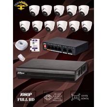 Dahua 2 Mp 11 Kameralı Ip / Dome Full Paket