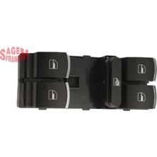 Sagemfrans Xmpdby Cam Açma Düğmesi Dörtlü Golf 5-6 - Passat - Jetta - Polo Ön Sol