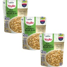 Yayla Yemek Hazır Yeşil Mercimekli Bulgur Pilavı 250 gr X3