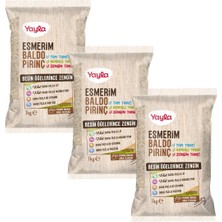 Yayla Esmerim Baldo Pirinç 1 kg X3