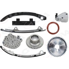 GVA Xmpdby Eksantrik Zincir Seti Nissan X-Trail 2.0l QR20 T30 01-06 2.5l QR25DE T30 01-06 / Primera 2.0l QR20 P12 03- Balans Zinciri ve Balans Gergisi Yok