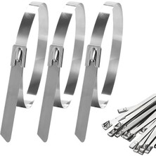 Olinea PM-26364 304 Paslanmaz Çelik Kablo Bağı 7.9X500MM