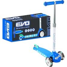 LTG Nova Bfs Evo Işıklı Move N Groove Mavi Üç Tekerlekli Scooter