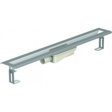 Aco - S Serisi L700 mm Flanşlı Koku Tutuculu Duş Kanalı Gövdesi DN50 Yandan Çıkışlı - 9010.75.20