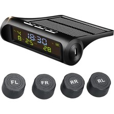 Olinea PM-26964 Solar Dc 5V Araç Lastik Basınç Ölçme - Izleme Sistemi