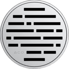 Aco - Easyflow Paslanmaz Çelik Yuvarlak Izgara Mix 136 mm - 5141.25.30