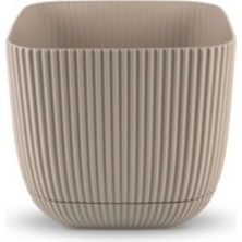 Mercan Kare Saksı No:2 0,67 Lt. (11 x 11 x 9,5 Cm)