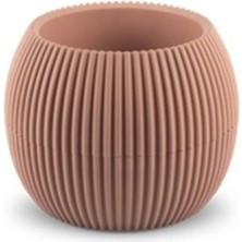 Rüzgar Yapay Çiçekçilik Kp Mercan Yuvarlak 0,35 Litre Saksı