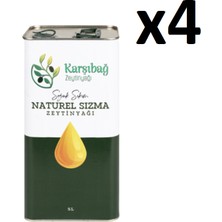 4 Adet 5 Litre Yeni Hasat 2025-2026 Natural Sızma Zeytinyağı