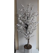 Rüzgar Çiçekcilik 145 cm Beyaz Bahardali Metal