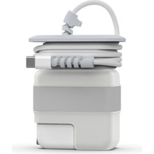 SyncCase Şarj Aleti Kılıfı Macbook Air Type-C 29W 30W 35W ile Uyumlu Kablo Düzenleyici