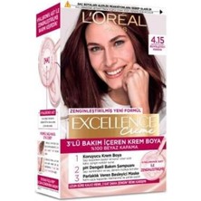 Storemax L'oréal Parıs L'oréal Parıs Excellence Creme 4.15 Büyüleyici Kahve Saç Boyası