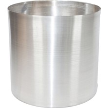 Rüzgar Çiçekçilik Galvaniz Saksı 25X25 Paslanmaz