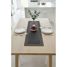 Morika Hotel & Home Textile Ekol Serisi Runner - 32x80cm - Antrasit