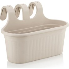 Rüzgar Yapay Çiçekçilik Serinova Tombik Saksi 6.5 Litre 33X29X22.5