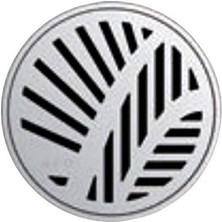 Aco - Palm Dizayn Izgara Yuvarlak 13,5 cm Paslanmaz Çelik - 5141.25.24