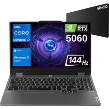 Lenovo Loq 15IRX10 I7-13650HX 16GB 1TB SSD RTX5060-8GB 15.6" IPS 144Hz Windows 11 Home Taşınabilir Bilgisayar - Xxl Mouse Pad Wz2