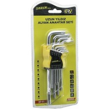 Go İthalat Uzun Yıldız Alyan 9 Parça (5440)