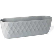 Rüzgar Yapay Çiçekçilik Kp Yakamoz Balkon Saksısı 3,5 Litre