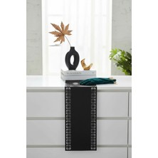 Morika Hotel & Home Textile Ekol Serisi Runner - 25x130cm - Siyah