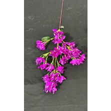 Rüzgar Yapay Çiçekçilik 90 cm Mor Begonvil Dalı