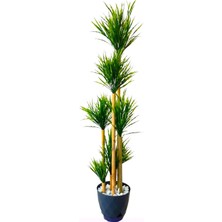 Yapay Püskül Bitkisi 1.35 Metre Boyunda Bambu Gövdeli Püskül Ağacı