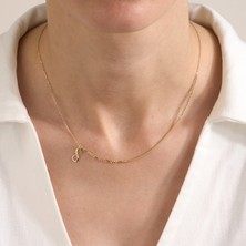 Gold Marley 14 Ayar “ınfinity Grace” Sonsuzluk Altın Kolye