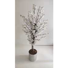 Rüzgar Yapay Çiçekçilik 150 cm Metal Beyaz Bahardalı