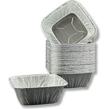 Storemax Alüminyum Aşure Tatlı Kasesi * Sütlaç Kabı Tatlı Kase Aliminyum 100 Adet