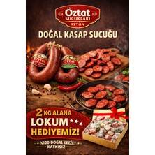 Öztat GERÇEK SUCUK  %100 Afyon Kasap Sucuğu 2 kg