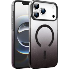 Novis Liora Newface Apple Iphone 17 Pro Max Glossy Magsafe Kapak - Siyah