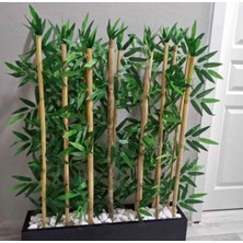 Rüzgar Yapay Çiçekçilik 20X90X100 Ölçülerinde Antrasit Renk 100 cm 12 Çubuklu Seperatör