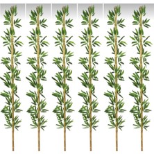 Rüzgar Yapay Çiçekçilik 2metre 6 Adet Bambu
