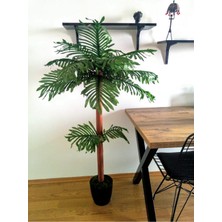 Yapay Areka Palmiye Ağacı Çift Gövdeli 1.50 Metre Boyunda Yoğun Yapraklı Areka