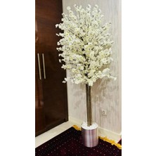 Rüzgar Yapay Çiçekçilik 180 cm Beyaz Bahardali Ağacı