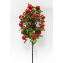 Rüzgar Yapay Çiçekçilik 5 Dallı Kiraz Demeti