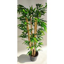 Rüzgar Yapay Çiçekçilik 110 cm 5 Li Yuvarlak Bambu