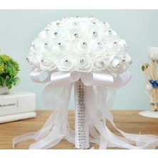 Rüzgar Yapay Çiçekçilik Beyaz Gelin Çiçeği